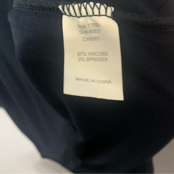 Chaser Long Sleeve Navy Mini Dress - Picture 3 of 7